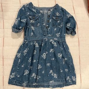 Osh Kosh Girls 3T Denim Dress